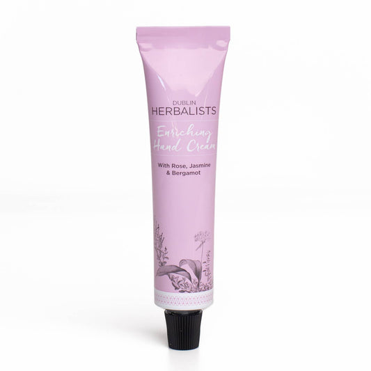 Vegan Enriching Hand Cream- Rose, Jasmine & Bergamot: 30ML
