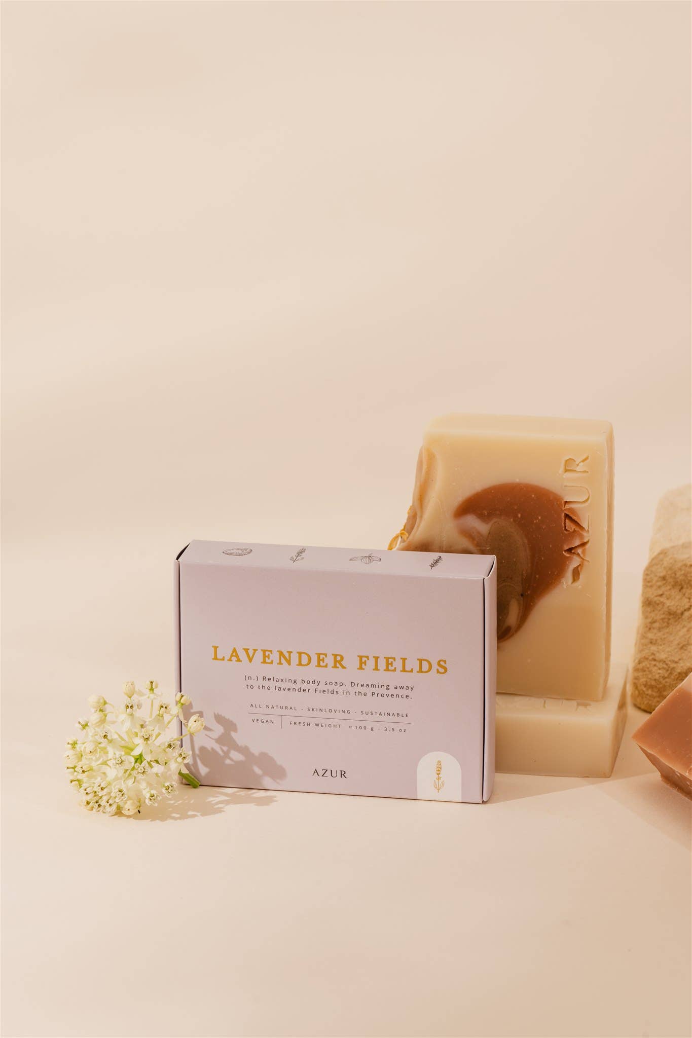 LAVENDER FIELDS | body bar | natural soap