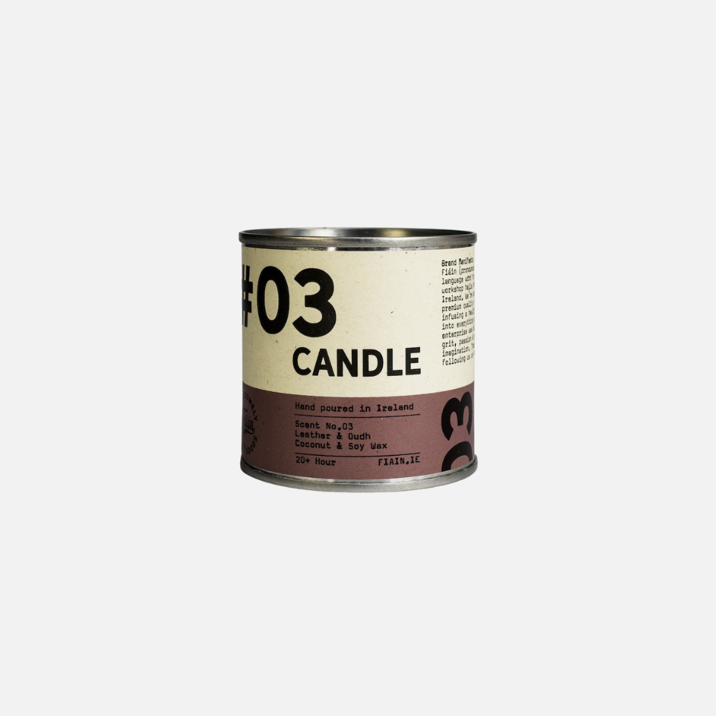 FIÁIN - 03 — The Bougie One Candle: Large (40hr)