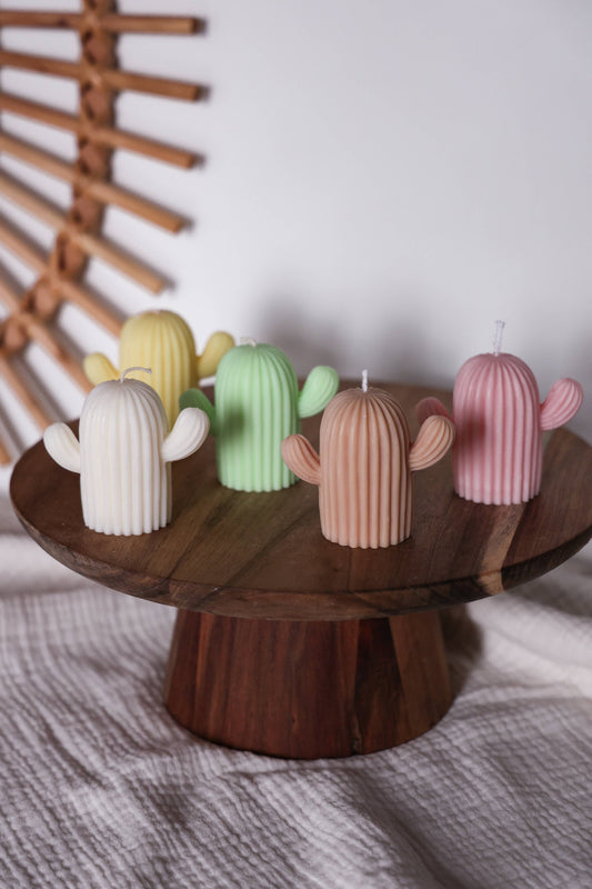 Niki Candle - Cactus: Pink