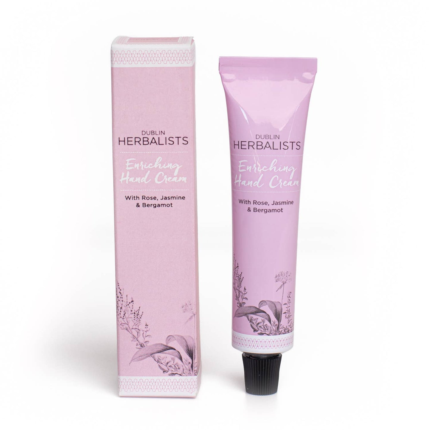Vegan Enriching Hand Cream- Rose, Jasmine & Bergamot: 30ML
