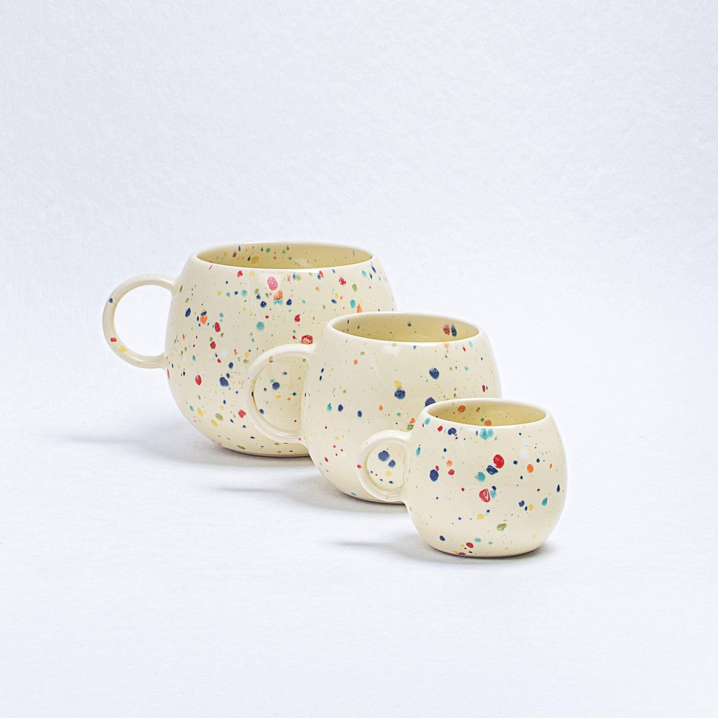 Party Ball Mug 250ml Yellow