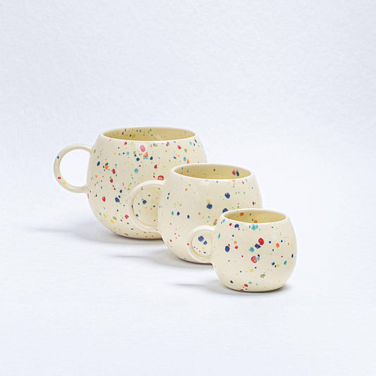 Party Ball Mug 250ml Yellow