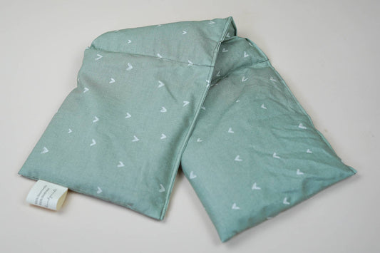 Heart-Shaped Matcha Heat Pad